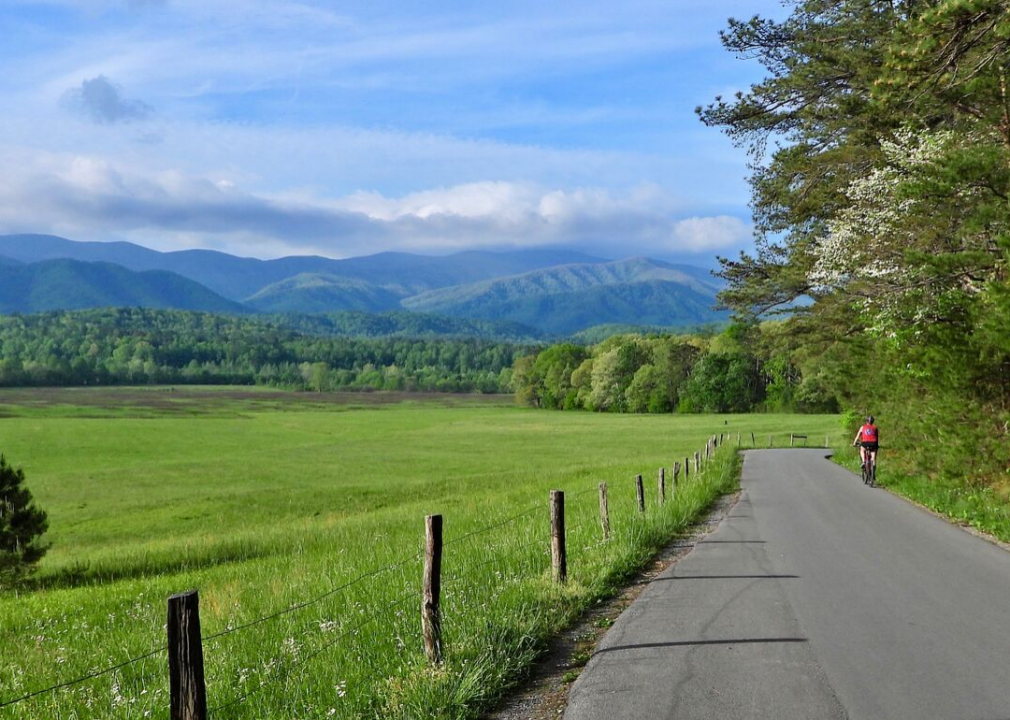 #1. Great Smoky Mountains: Cycle Cades Cove